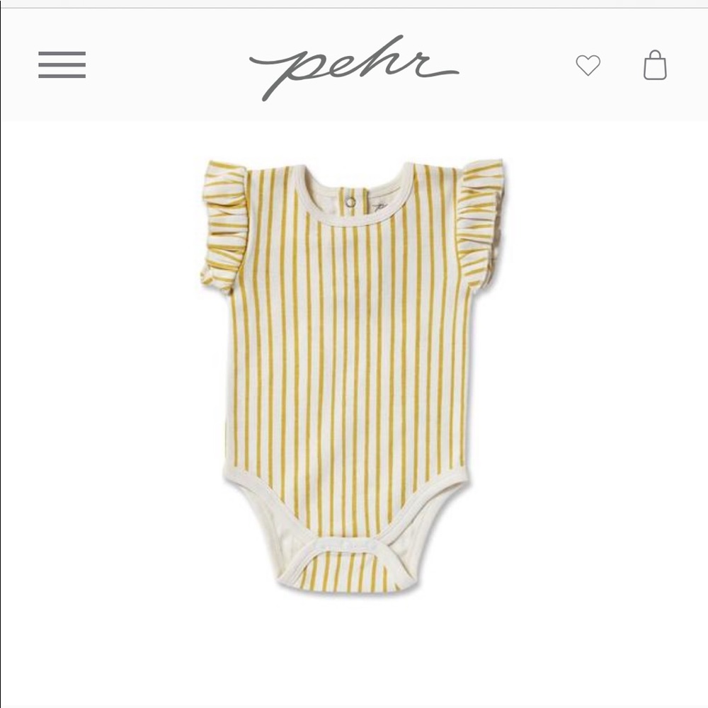 Organic Cotton Sleeveless Ruffle One Piece